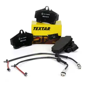 TEXTAR 2179203 Bremsbel&auml;ge + Wako f&uuml;r PORSCHE Boxster Cayman (986 987) hinten