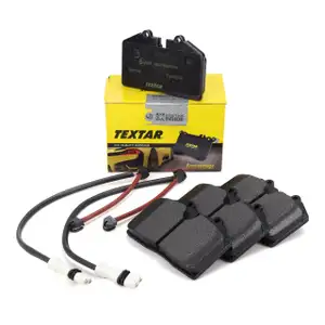 TEXTAR 2087710 Bremsbel&auml;ge + Warnsensor f&uuml;r PORSCHE 944 2.5 Turbo 3.0 S2 968 3.0 vorne