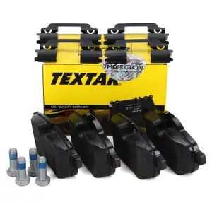 TEXTAR 2455901 Bremsbel&auml;ge f&uuml;r BMW Z4 E89 sDrive18-35i 156-305 PS hinten 34216788275