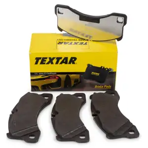 TEXTAR 2500703 Bremsbel&auml;ge f&uuml;r PORSCHE Cayenne (9YA 9YB) Macan (95B) 18 Zoll vorne