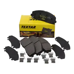 TEXTAR 2537801 Bremsbel&auml;ge Bremskl&ouml;tze f&uuml;r CHRYSLER Grand Voyager 5 RT BR3/BRG vorne