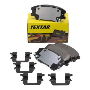 TEXTAR 2622401 Bremsbelagsatz Bremsbel&auml;ge Satz f&uuml;r KIA Soul 3 SK3 Vorderachse 58101J2A00