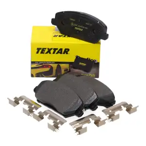 TEXTAR 2280401 Bremsbel&auml;ge Bremskl&ouml;tze f&uuml;r HYUNDAI i30 PD KIA CeeD CD 16 Zoll vorne