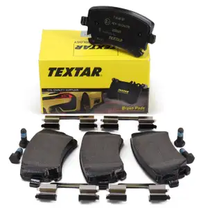 TEXTAR 2332601 Bremsbel&auml;ge f&uuml;r AUDI A4 A6 A8 VW Multivan Transporter T5 hinten 4B3698451A
