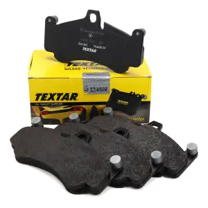 TEXTAR Bremsbel&auml;ge f&uuml;r PORSCHE 911 (996) 3.6 GT2 + 911 (997) 3.6 GT3 + Turbo vorne