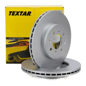 TEXTAR 92060903 Bremsscheiben Satz f&uuml;r HONDA Civic 4 5 6 7 CRX 2 3 Insight Jazz 3 4 vorne