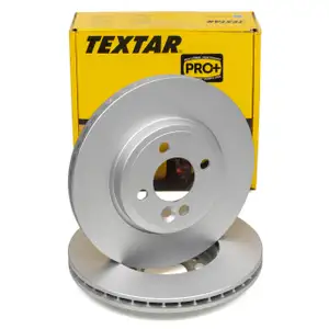 TEXTAR 92157905 Bremsscheiben Satz f&uuml;r MINI R56 R57 R55 R58 R59 ohne Sportpaket vorne