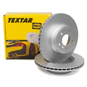 TEXTAR 92161205 Bremsscheiben Satz f&uuml;r BMW X5 E70 F15 X6 E71 E72 F16 hinten 34216886480