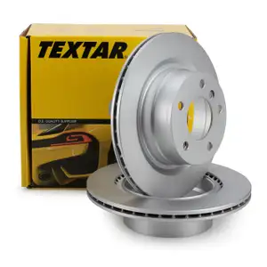 TEXTAR 92199503 Bremsscheiben Satz f&uuml;r BMW 1er E82 118-128i 118/120d hinten 34216855005