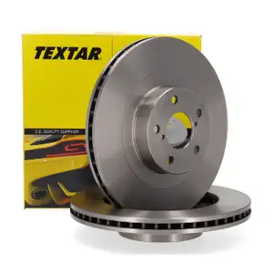 TEXTAR Bremsscheiben Satz f&uuml;r TOYOTA GT 86 Coupe SUBARU BRZ Forester Impreza 16 Zoll vorne