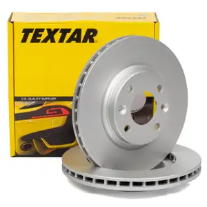TEXTAR 92255203 Bremsscheiben Satz f&uuml;r SMART ForFour 453 RENAULT Clio 4 5 Twingo 3 vorne