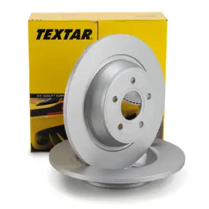 TEXTAR 92268703 Bremsscheiben Satz f&uuml;r FORD Mondeo 5 MK5 hinten 2016293