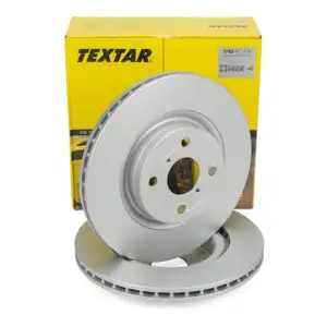 TEXTAR 92287603 Bremsscheiben Satz f&uuml;r TOYOTA Yaris _P13_ 1.5/Hybrid ab 02.2013 vorne