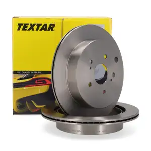TEXTAR 92222200 Bremsscheiben Satz f&uuml;r SUZUKI Grand Vitara 2 JT TE TD hinten