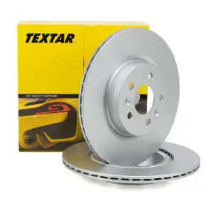 TEXTAR Bremsscheiben Satz f&uuml;r RENAULT Austral Espace 6 Rafale hinten 432066US0A