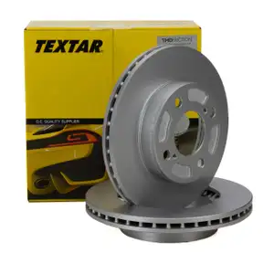 TEXTAR 92314003 Bremsscheiben Satz f&uuml;r SUZUKI Celerio LF 1.0 68 PS vorne 5531184M00