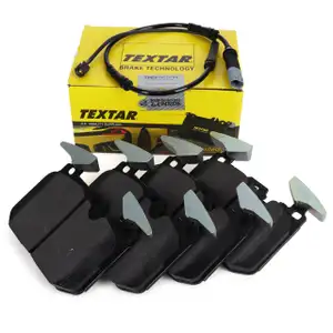 TEXTAR 2502801 Bremsbel&auml;ge + Wako f&uuml;r BMW F20 F21 F22 F23 3er F30-34 4er F32-36 vorne