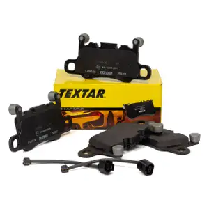 TEXTAR 2551201 Bremsbel&auml;ge + Wako f&uuml;r PORSCHE 991 3.8 Turbo / S 4.0 GT3 RS hinten