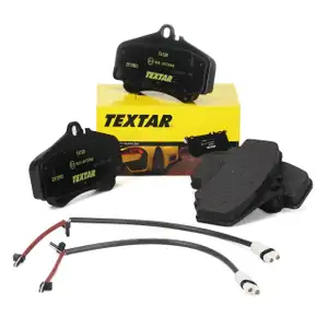 TEXTAR 2313901 Bremsbel&auml;ge + Wako f&uuml;r PORSCHE 997 3.8 Carrera S / GTS 385/408 PS vorne