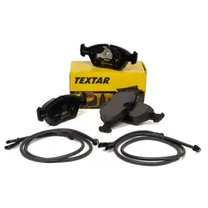 TEXTAR 2062902 Bremsbeläge + Warnkontaktkabel für PORSCHE 928 4.7 S 301 PS vorne