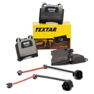 TEXTAR 2409701 Bremsbel&auml;ge + Wako f&uuml;r VW Touareg 7L PR-1KQ hinten