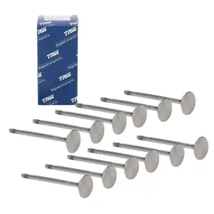 12x TRW 261133 Auslassventil für MERCEDES W203 W204 W211 W212 W251 W221 M272 2720501627