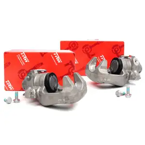 2x TRW Bremssattel Bremszange f&uuml;r CITROEN C4 1 + 2 DS4 PEUGEOT 307 hinten links + rechts