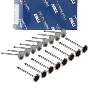 8x TRW intake valves + 8x exhaust valves for BMW 1 Series E81, E87 116i; 3 Series E46, E90 316i (N45)