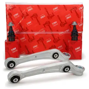 2x TRW Querlenker + Traggelenk f&uuml;r AUDI A4 A5 A6 A7 Q5 ab 08.11 PORSCHE Macan vorne unten