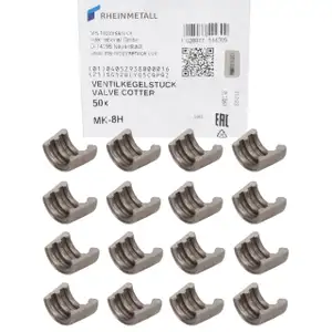 16x TRW MK-8H 8MM Ventilsicherungskeil f&uuml;r AUDI BMW FIAT FORD OPEL PSA PORSCHE VOLVO VW
