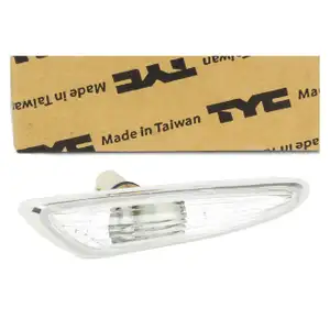 TYC Side Turn Signal Light, White, for BMW 3 Series E46 LCI (from October 2001) and X3 E83 (front right)