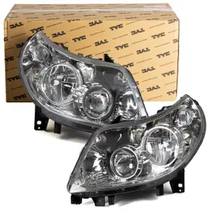 2x TYC HALOGEN H7/H1 Scheinwerfer FIAT Ducato 250 CITROEN Jumper 2 PEUGEOT Boxer