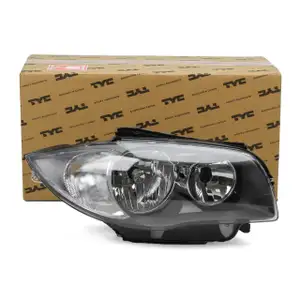 TYC 20-0649-15-2 H7 Hauptscheinwerfer f&uuml;r BMW 1er E81 E87 E82 E88 rechts 63117193388