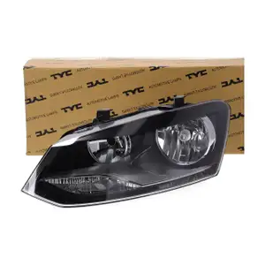 TYC HALOGEN H7 Hauptscheinwerfer Scheinwerfer f&uuml;r VW Polo 5 6R links 6R1941007F