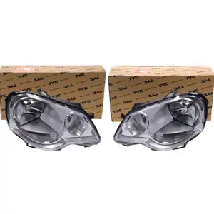 2x TYC HALOGEN H7/H1 Scheinwerfer Hauptscheinwerfer f&uuml;r VW Polo 4 9N ab 05.2005