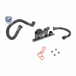 VAICO Kurbelgeh&auml;use Rep.-Satz Ventil + Schlauch f&uuml;r VW Golf 5 Passat B6 AUDI A4 B7 A6 2.0