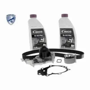 VAICO Zahnriemensatz + Wasserpumpe + 3L Frostschutz f&uuml;r RENAULT Clio 2-4 Kangoo Twingo 1.2