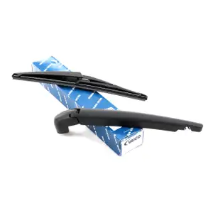 VAICO Heckwischerarm + Kappe + Heckwischerblatt Fiat 500 (312) 500L 500X hinten