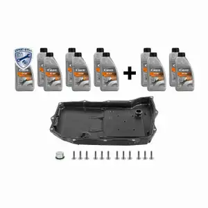 VAICO V10-5541-XXL Getriebe&ouml;lwanne 8HP65A 0D5 + 11L Getriebe&ouml;l f&uuml;r AUDI A4 B9 A5 Touareg