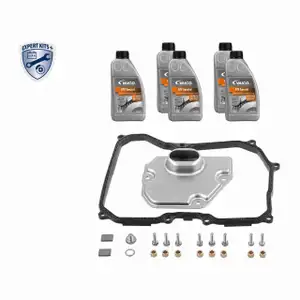 VAICO V20-2095 Getriebefilter Satz 6-Gang 6F21WA + 5L Getriebeöl für MINI R50 R53 Cooper S