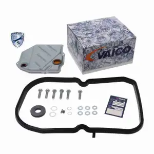 VAICO Getriebefilter Satz + 8L Getriebeöl für MERCEDES 4-Gang Automatik W124 W210 722.3