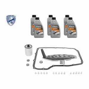 VAICO V33-0525 Getriebefilter Satz 5-Gang 45RFE 55RFE + 6L Getriebe&ouml;l f&uuml;r JEEP Grand