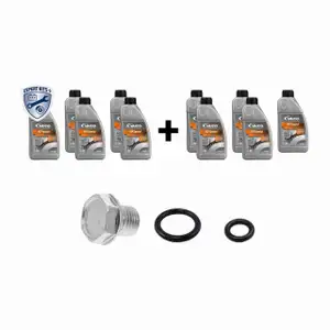 VAICO V38-0511-XXL 6-Gang Jatco JF613E 10L Getriebeöl Ölwechsel Set für NISSAN X-Trail