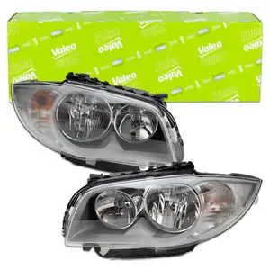 2x VALEO H7 HALOGEN Hauptscheinwerfer Scheinwerfer f&uuml;r BMW 1er E87 09.2004-02.2007 vorne