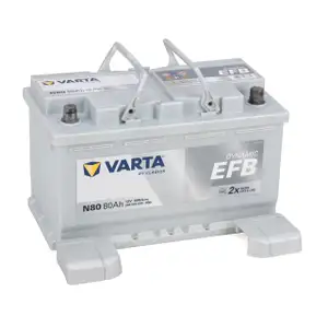 VARTA N80 DYNAMIC EFB Autobatterie Batterie Starterbatterie 12V 80Ah EN800A