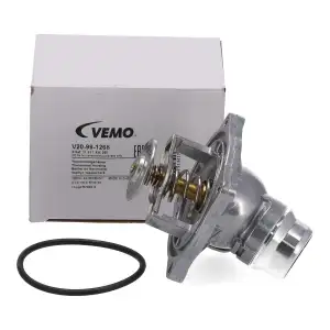 VEMO V20-99-1268 Thermostat + Gehäuse für BMW 5er E39 535i 540i 7er E38 735i 740i X5 M62