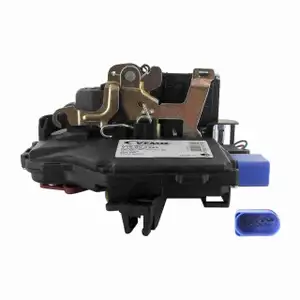 VEMO V10852243 T&uuml;rschloss Fahrerseite f&uuml;r VW Touareg 7LA Phaeton 3D vorne links 3D1837015A