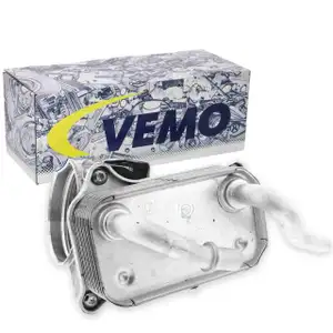VEMO Oil Cooler + Oil Filter Housing for MERCEDES-BENZ W203, S203, A209, C209, R170, 32 AMG, 55 AMG