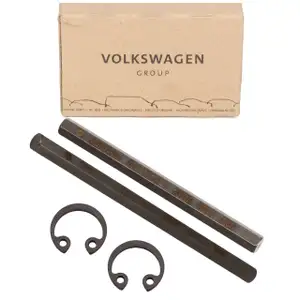 2x ORIGINAL VW Sechskant Antriebswelle &Ouml;lpumpe + Sicherungsring Golf 6 Tiguan 5N 2.0 TDI