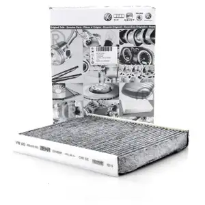 ORIGINAL VW Innenraumfilter Aktivkohle Polo 5 A1 Ibiza 4 Fabia 2 3 Roomster 6R0819653